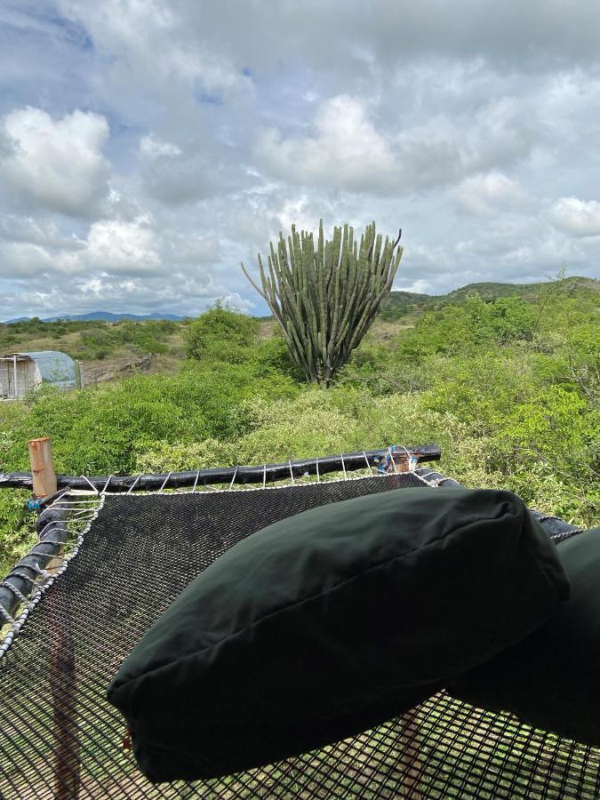 Qji Glamping biohotel Villavieja Bagian luar foto
