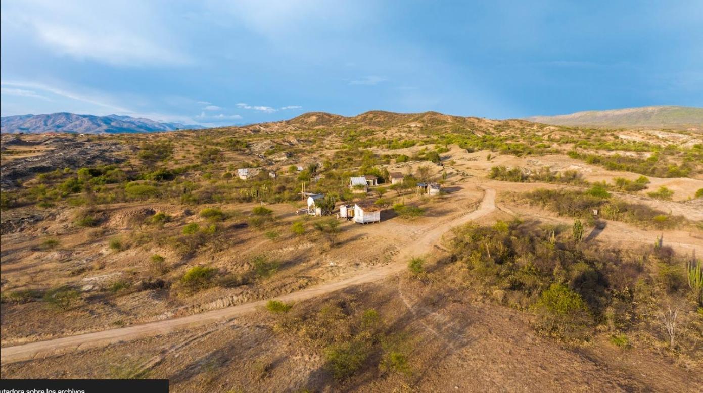 Qji Glamping biohotel Villavieja Bagian luar foto