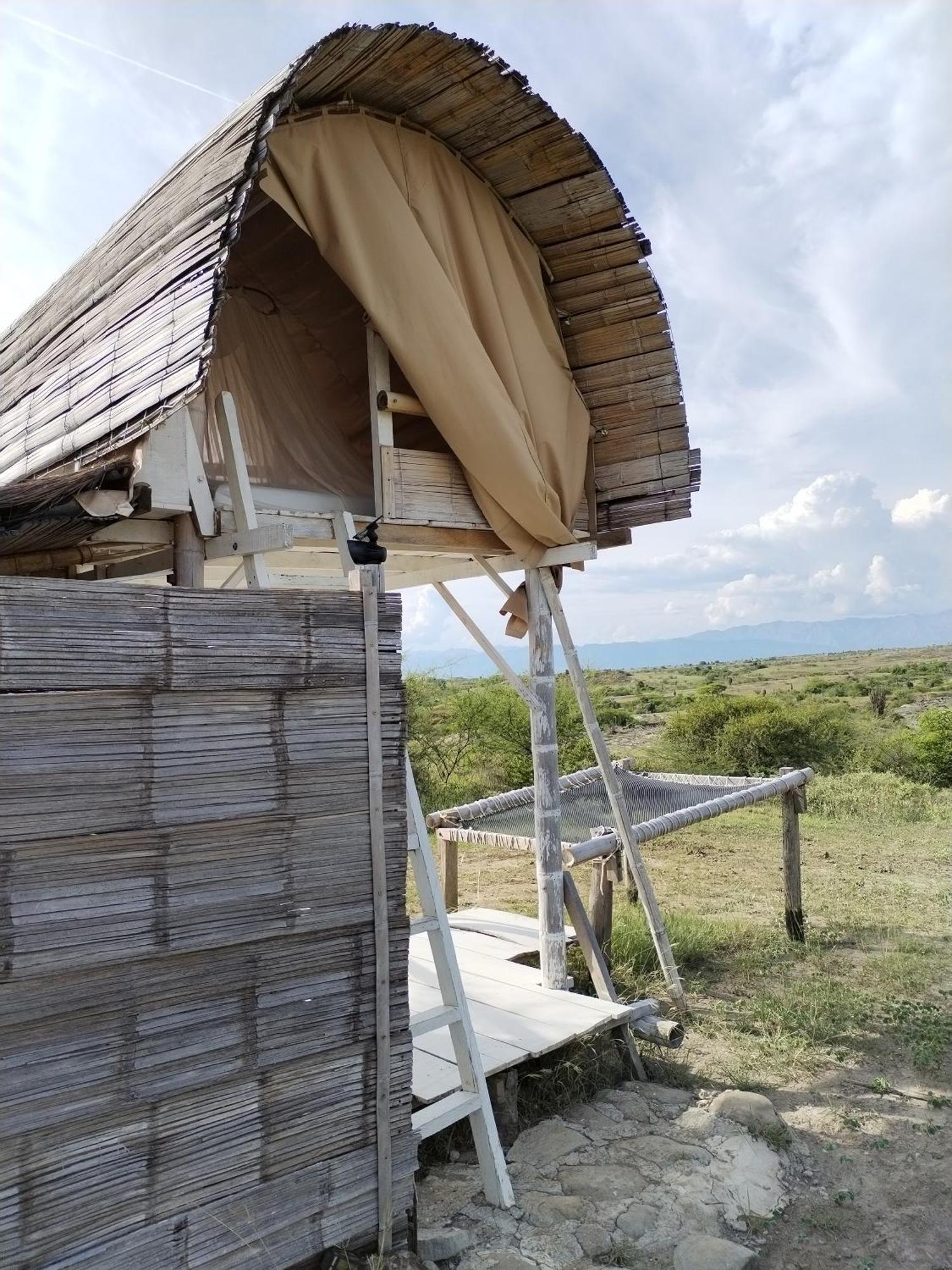 Qji Glamping biohotel Villavieja Ruang foto